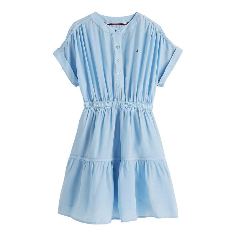 Tommy Hilfiger Half Button Flare Dress SS 8-10Y image number 0